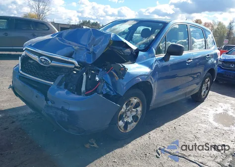 2015 Subaru Forester 2.5I from USA, damaged, VIN JF2SJAAC1FH548816